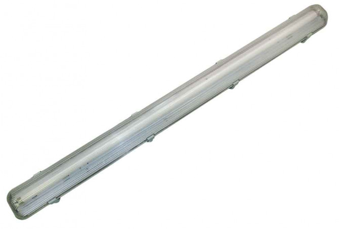 REGLETTE FLUO T8 36W 1,20M ETANCHE, DEFLECTEUR POLYCARBONATE @