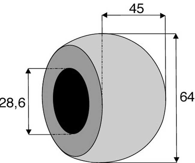 ROTULE POUR BRAS INFÉRIEUR CAT 3/2