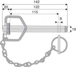 BROCHE À POIGNÉE Ø19