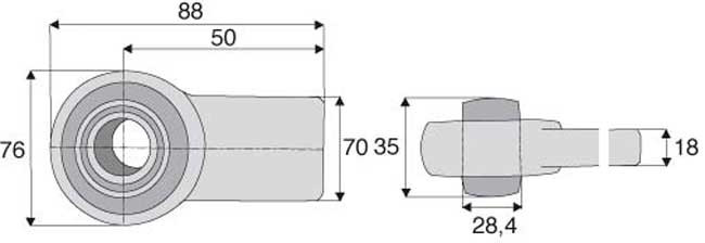 ROTULE À SOUDER CAT 2 (TEST POUR IMPACTS PROD)