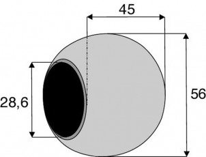 ROTULE POUR BRAS INFÉRIEUR CAT 2