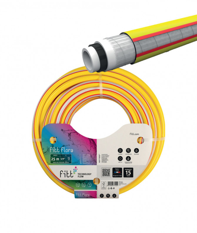 TUYAU FITT FLORA 5/8'' Ø15 MM - 25 M