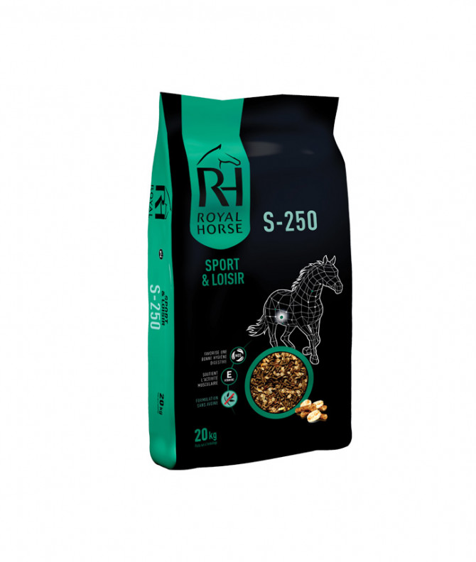 ALIMENT CHEVAL FLOCONNÉ S250 20 kg