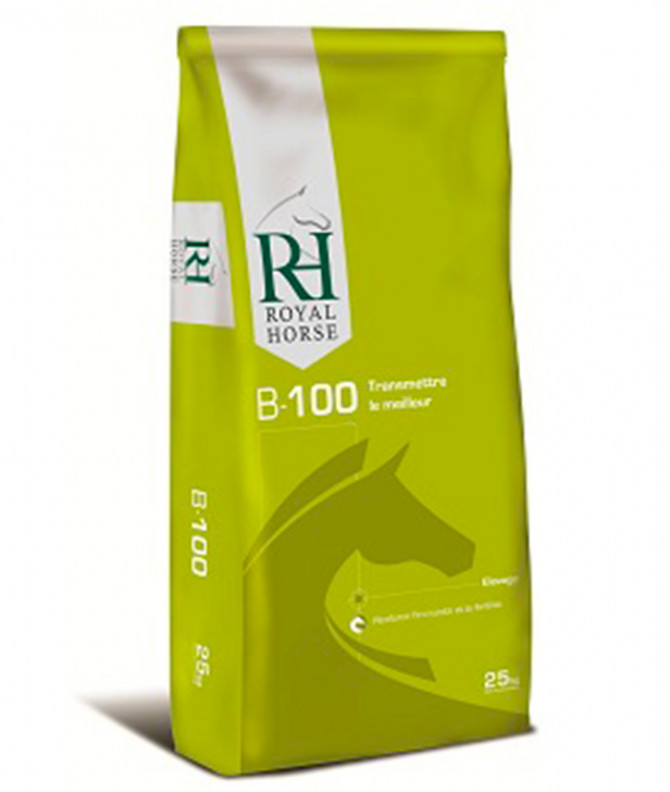 ALIMENT CHEVAL GRANULÉ B100 25 kg - Sur demande