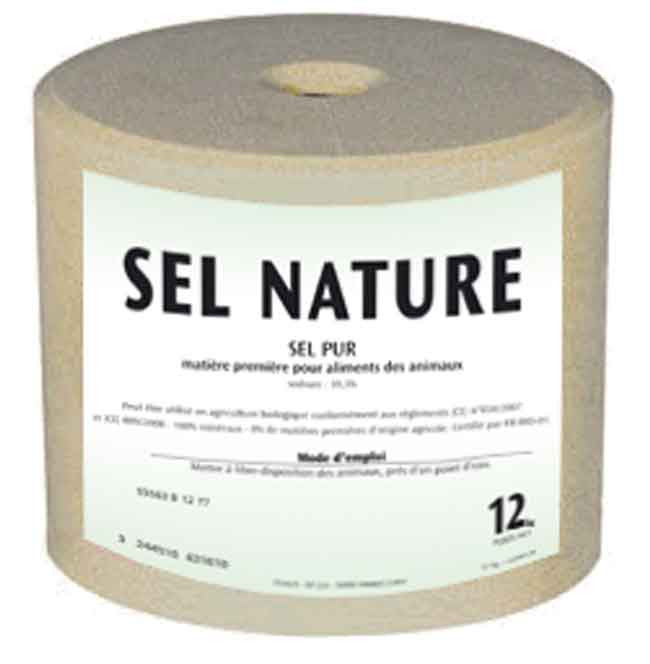 BLOC SEL NATURE 12kg