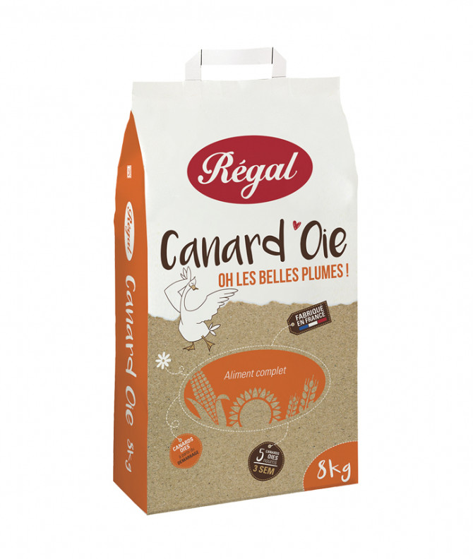 ALIMENT CANARD/OIE REGAL - SAC DE 8KG