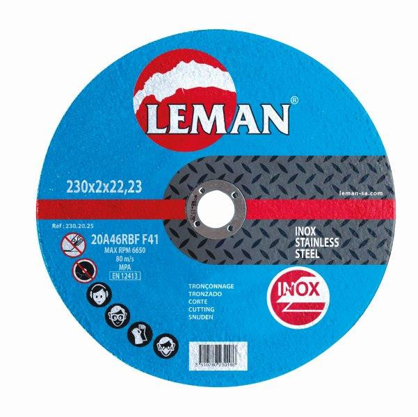 DISQUE TRONCONNAGE FINS INOX 230x2.0x22.23 -- Gamme Pro