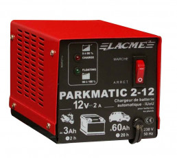 CHARGEUR DE BATTERIE AUTOMATIQUE PARKMATIC 2-12, 2Amp, 12V