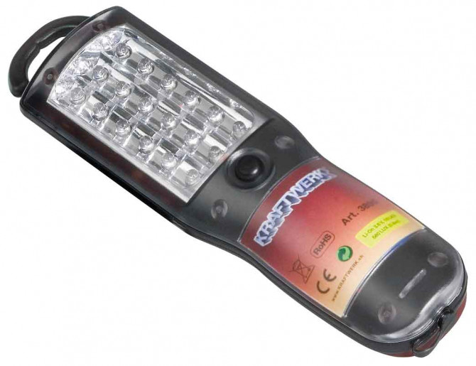 LAMPE LED À ACCU LI-ON 3.7 V KW KRAFTWERK (implant 1 &2ml)