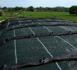 GRILLE DE PROTECTION SILO VERTE 10x12 - 220g/m²