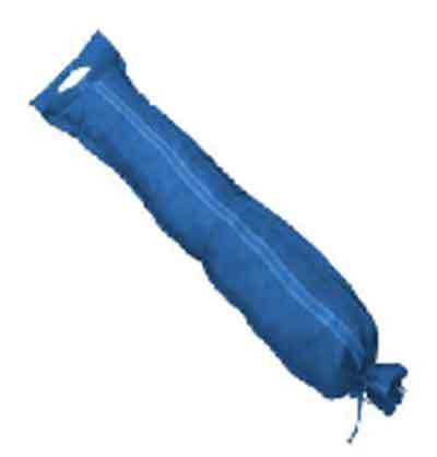 SILO SAC VERT AVEC CORDE DE FERMETURE+POIGNEE 1,20 m x 27 cm