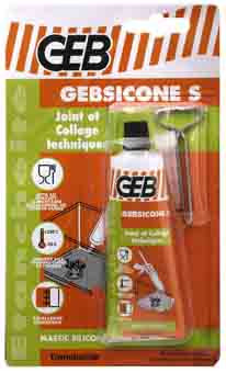 GEBSICONE S - TRANSLUCIDE - MASTIC SILICONE 310ml