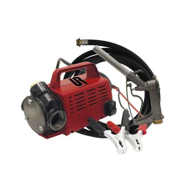 GROUPE DE TRANSFERT ECO 12 V - 34 L/MIN, AC PATTES PM ALU +KIT RACCORD