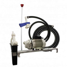 VIDE FUT, PISTOLET MANUEL PP BEC INOX 230 V -35 L/MIN AVEC RACC RAPIDE ET CANNE