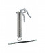 PISTOLET À GRAISSE INDUSTRIE FLEXIBLE 2 TRESSES ACIER 300mm AGRAFE 4mors 300bar