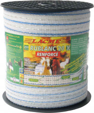 RUBAN RENFORCÉ RF 20-200, LARG. 20MM, 3 COND.CUIVRE ø 0,30MM, 4 INOX ø0.30