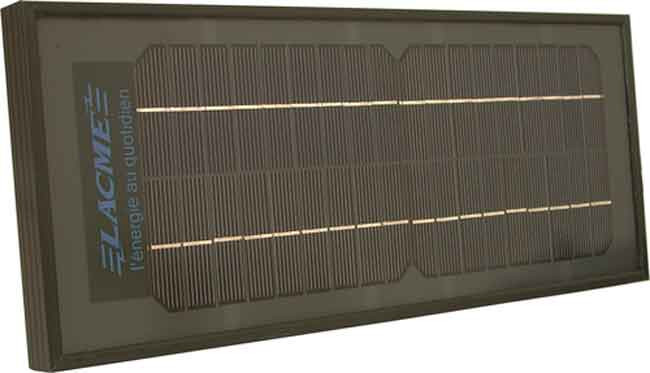 PANNEAU SOLAIRE 7,2W + SUPPORT ESCAMOTABLE