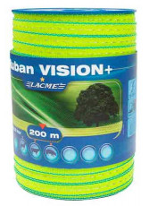 RUBAN FLUO VISION+ 12MM 200M, 5 CONDUCTEURS INOX