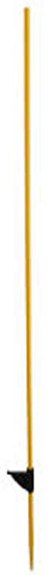 PIQUET DE CLOTURE FIBRE DE VERRE JAUNE ø12 + TALON 1.25M