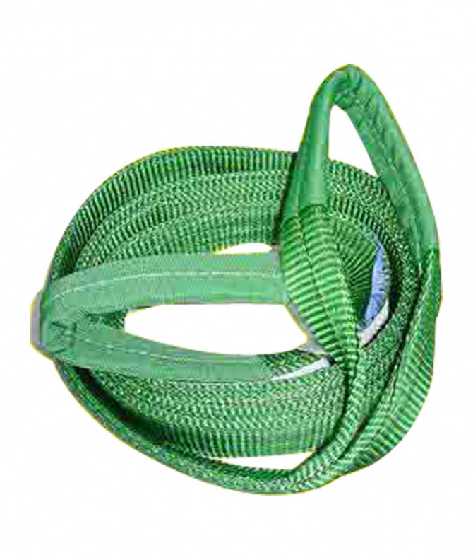 ELINGUE PLATE VERTE 2 BOUCLES 3m 2T