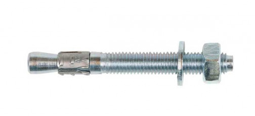 GOUJON FILETE FT ZINGUE 12 / 50 / 150  - sachet de 4