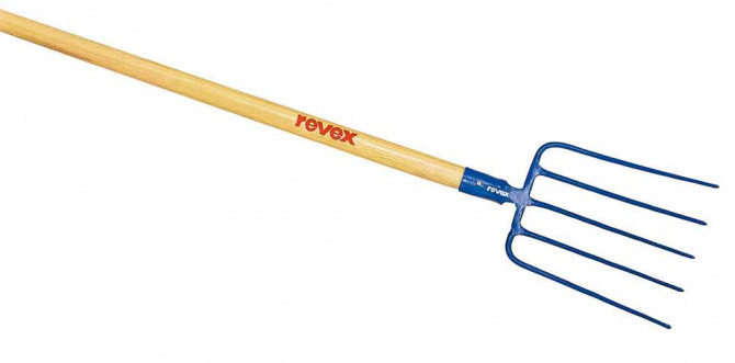 FOURCHE FUMIER 5 Dents 30cm SANS MANCHE