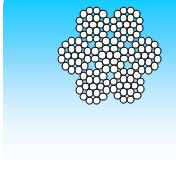 CABLE GALVA  7X19 5MM CRM 1880KG BOBINE DE 100M