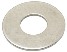 RONDELLE PLATE TYPE L (LARGE) QUALITÉ INOX, Ø 8.6mmX22mm (INT/EXT), BOÎTE DE 100
