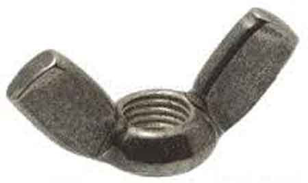 ÉCROU Á OREILLE QUALITÉ INOX, D10, BOÎTE DE 100