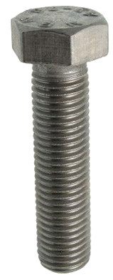 VIS Á TÊTE HEXAGONALE (BOULON) EN INOX, FILETAGE TOTAL, 12X100, BOÎTE DE 50