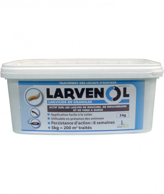 SPECIAL ELEVAGE LARVICIDE LARVENOL - seau de 5kg