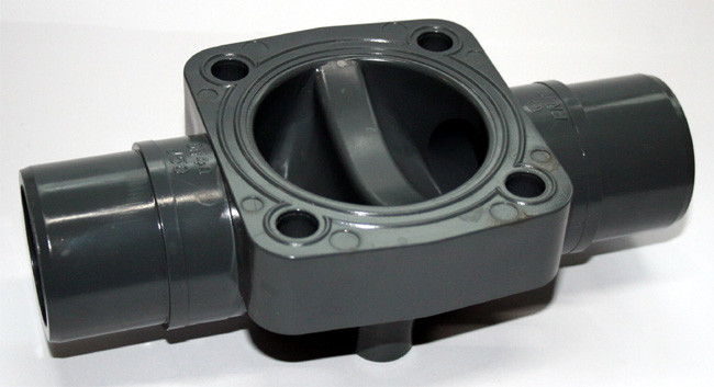 CORPS PVC VANNE PNEUMATIQUE DIAM.50