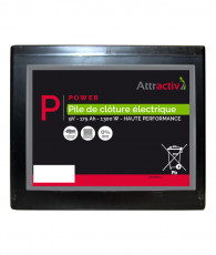 PILE CLOTURE ALCALINE 9V - 175Ah - 1300Wh