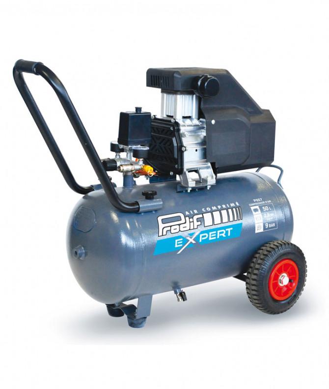 COMPRESSEUR COAXIAL 50L MONOPHASE 2.5CV 9 BAR (remplace 1801000854)