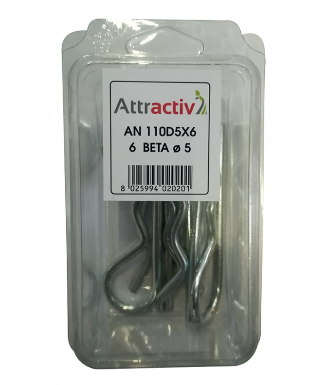 GOUPILLE BETA ø5MM - ATTRACTIV - COQUE DE 6 PIECES