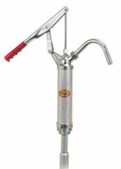 POMPE A LEVIER ACIER ZINGUE POUR GASOIL / HUILE