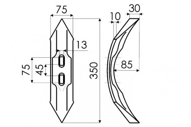 SOC REVERSIBLE - MULTIMARQUE - ADAPT - AUTO AFFUTANT - 350x75 MM