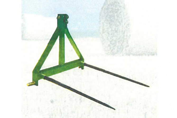 PIC BOTTE STANDARD 2 DENTS LONG1100 ø36