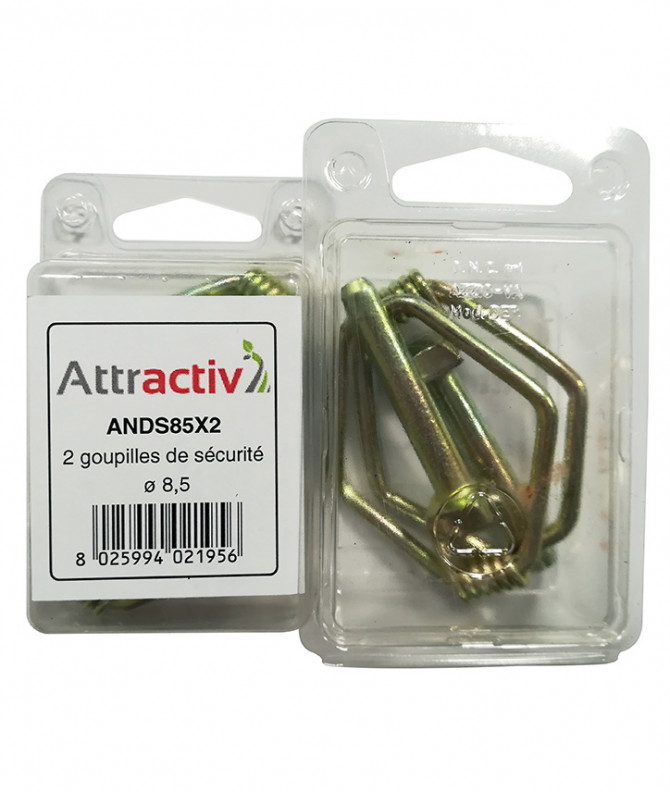 GOUPILLE DE SECURITE ø8,5MM - ATTRACTIV - COQUE DE 2 PIECES