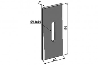 GRATTOIR - RABE - ADAPT - 84050027 - EP. 5MM