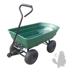 CHARIOT DE JARDIN AVEC BENNE BASCULANTE
