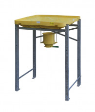 TABLE MODULOBAG AVEC CYLINDRE AMOVIBLE POUR BIGBAG AVEC GOULOTTE