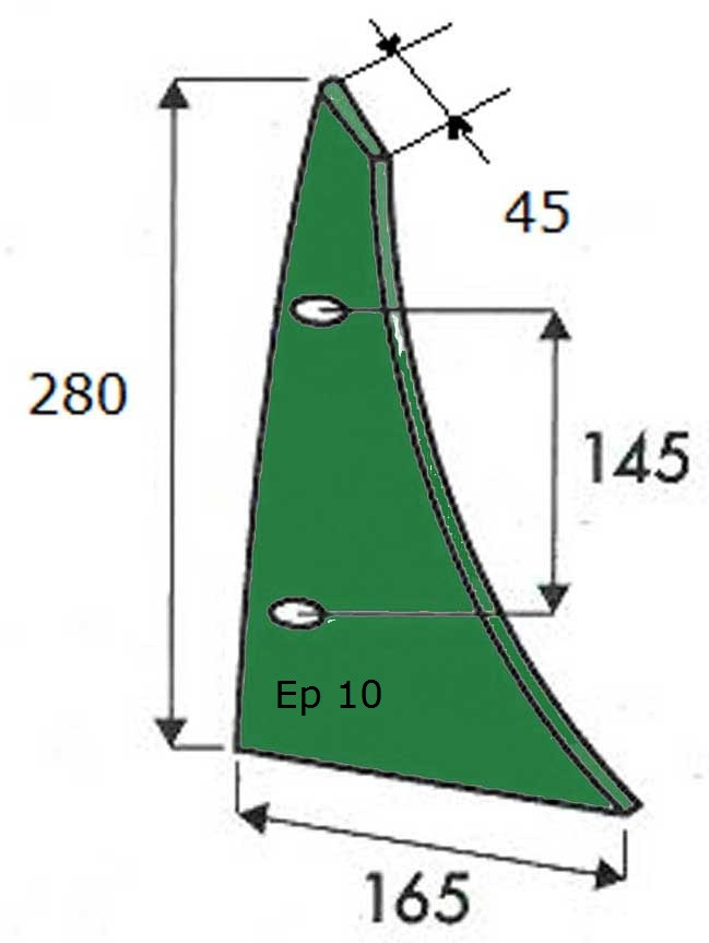 ETRAVE - GAUCHE - KVERNELAND - ADAPT - 073251 - EP. 10 MM