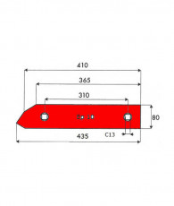 CONTRE SEP - DROITE - GRÉGOIRE-BESSON - ADAPT - 173334 / 173338 - EP. 10 MM