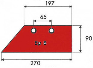 SOC A POINTE - GAUCHE - GOIZIN - ADAPT - 010450 - 14'