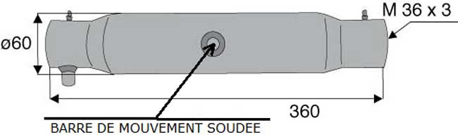 TUBE RENFORCÉ - 36X3 - L360