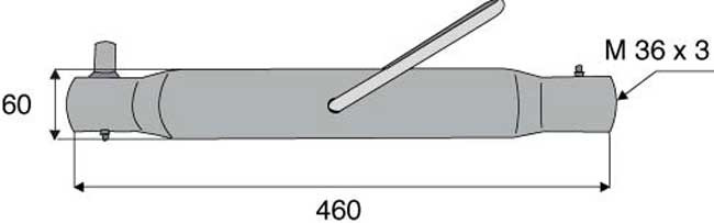 TUBE RENFORCÉ - 36X3 - L460