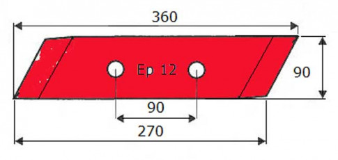 POINTE - DROITE - NAUD - ADAPT - 031235D / 03054502D - REVERSIBLE