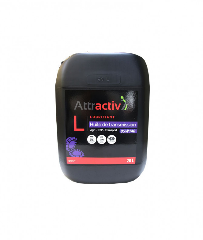 HUILE DE TRANSMISSION - ATTRACTIV' GEAR 85W-140 - JERICAN 20L