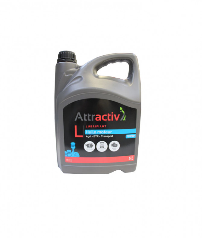 HUILE MOTEUR - ATTRACTIV' MOT 10W-30 - BIDON 5L